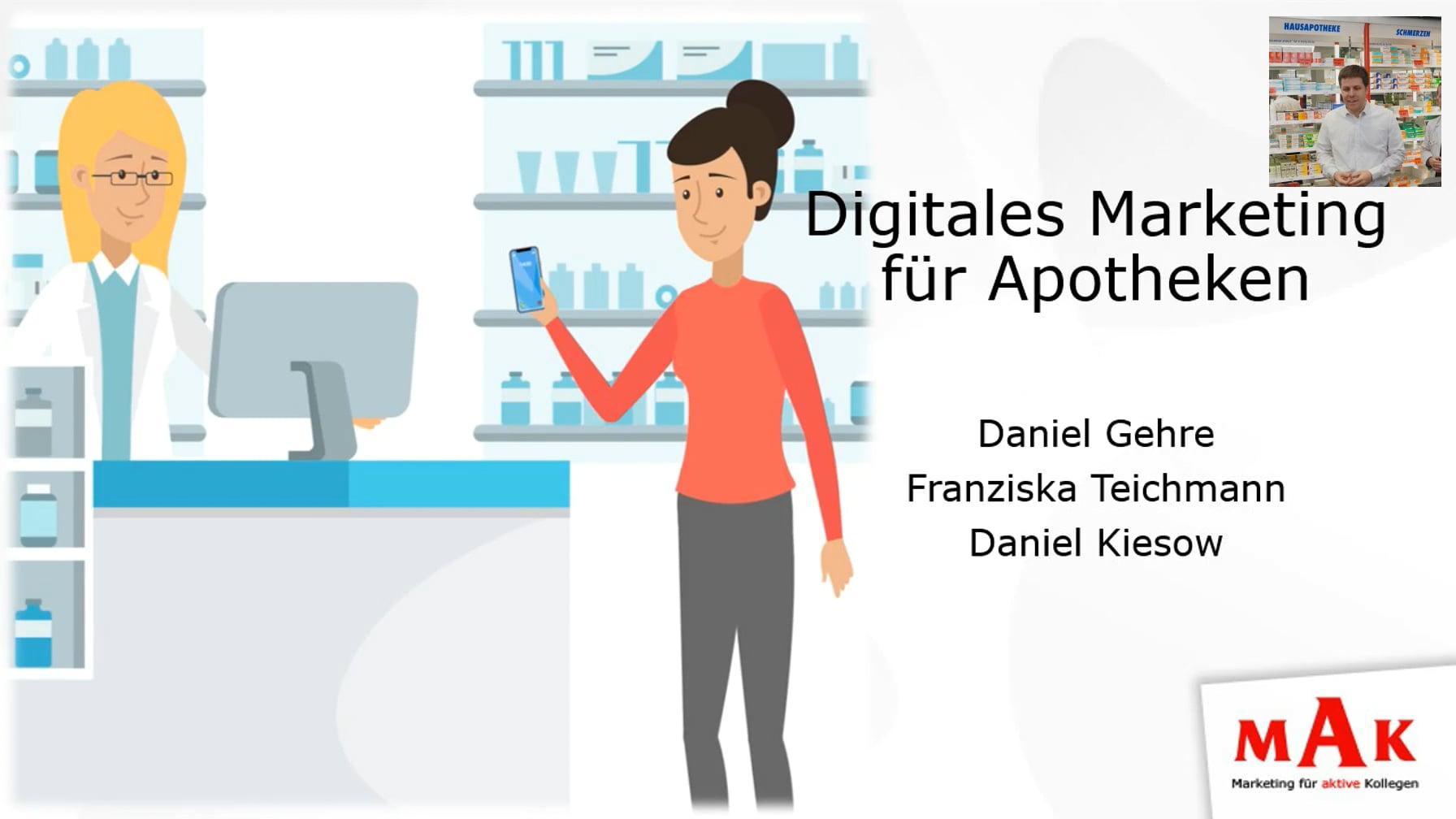 Live Webinar Digitales Marketing für Apotheken