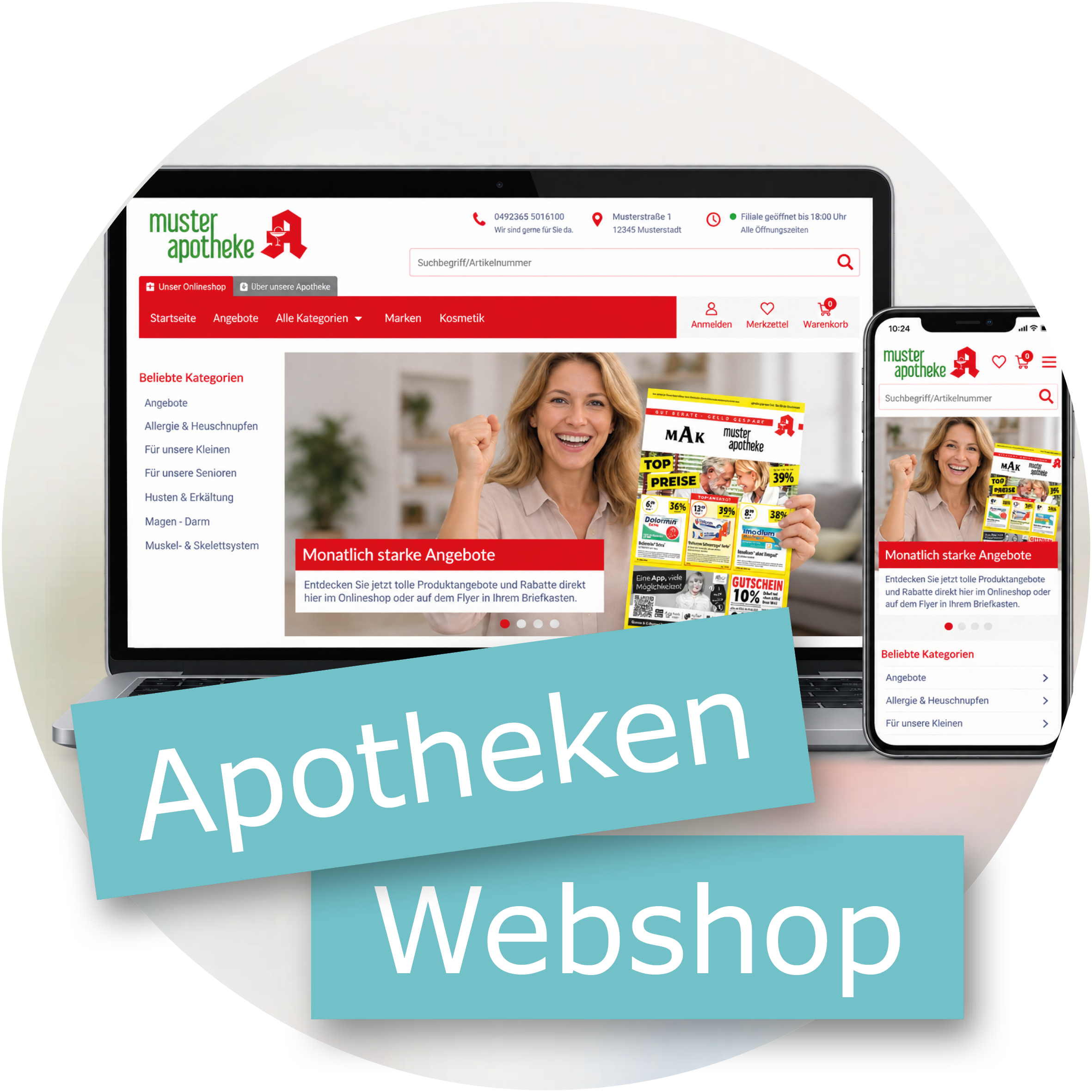 MAK Apotheken-Webshop für Vor-Ort-Apotheken