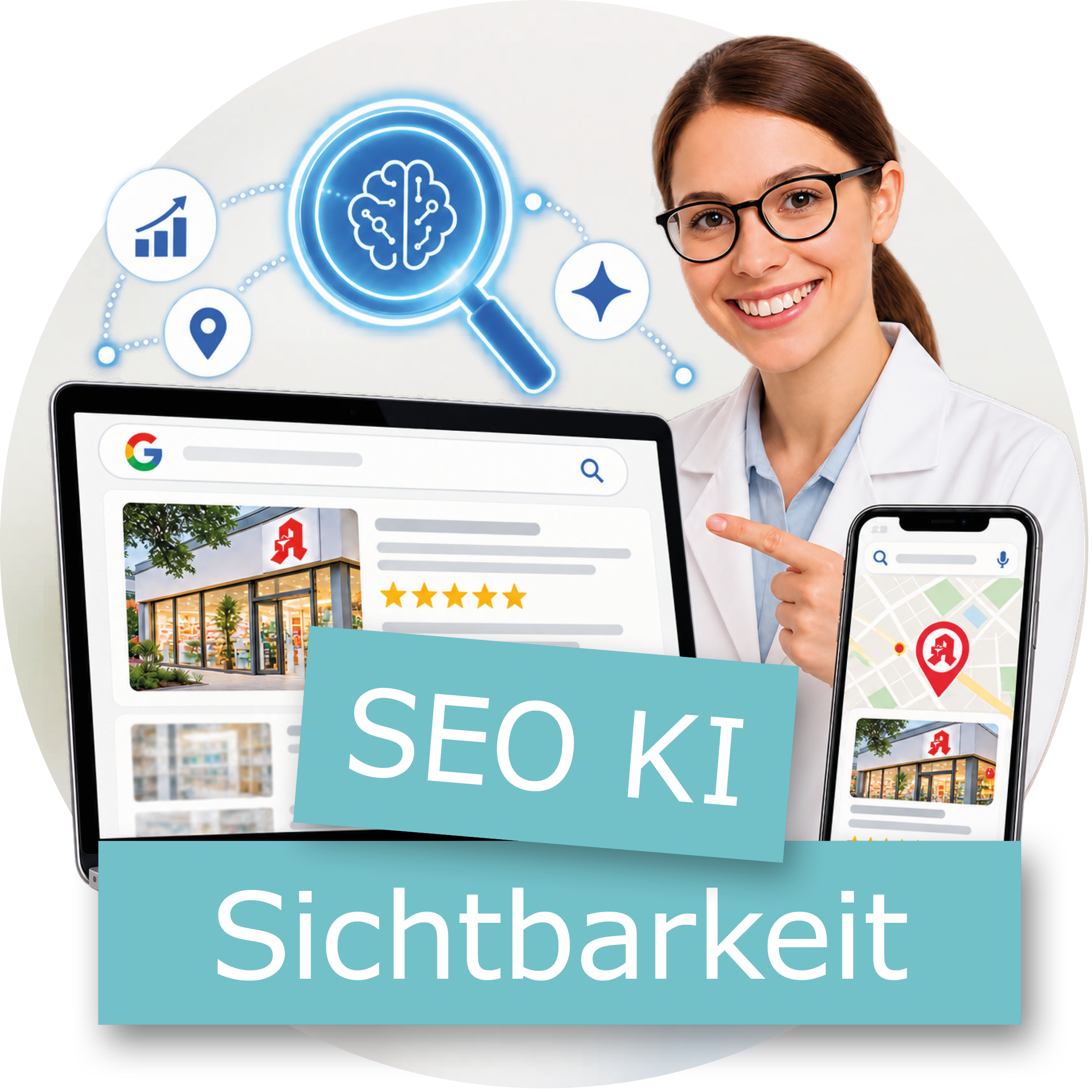 SEO KI-Sichtbarkeit für Apotheken